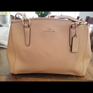 Nude coach purse!